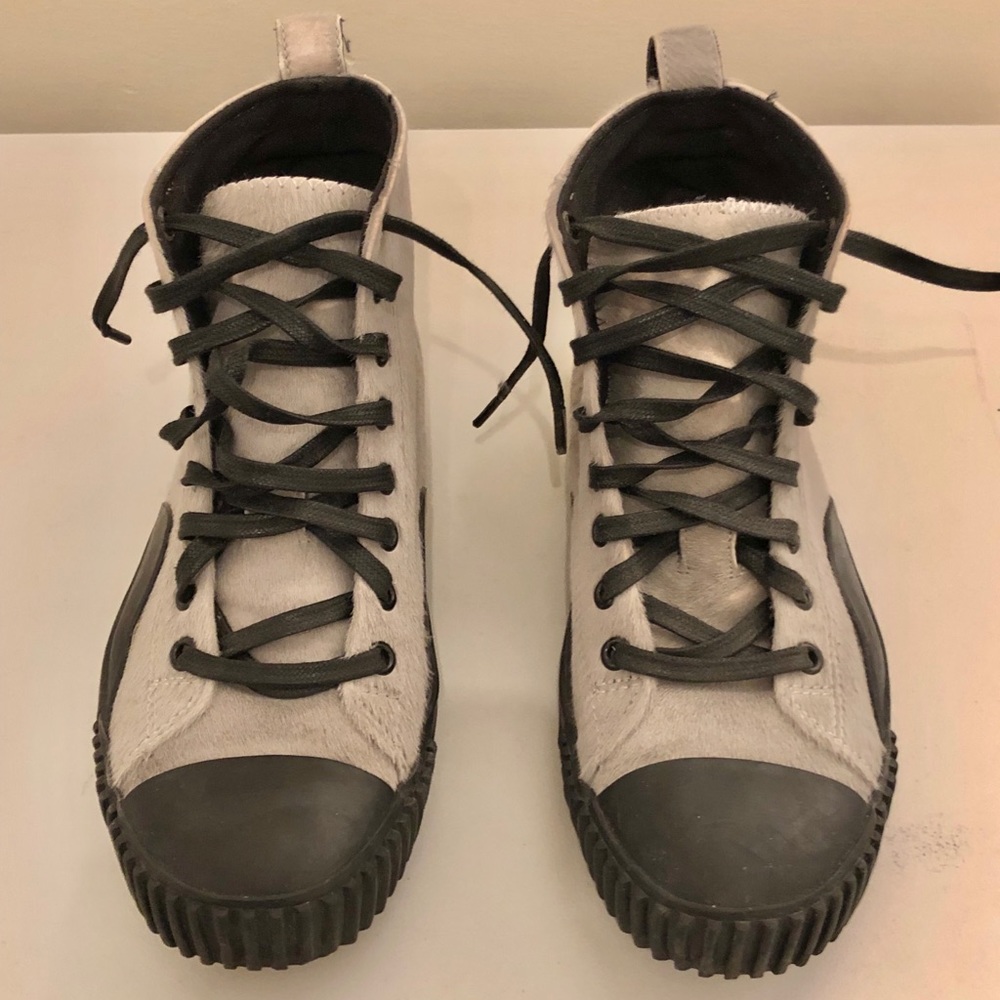 Balenciaga Ponyhair High-Top Sneakers